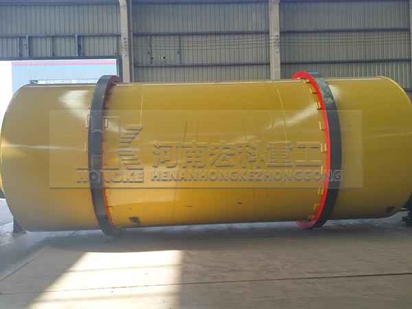 发往新郑3mx7m三筒烘干机装货现场